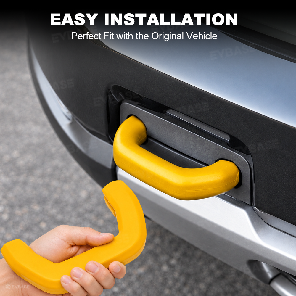 Front Bumper Tow Hook Covers for Rivian R2 Silicone Tow Hook Protector