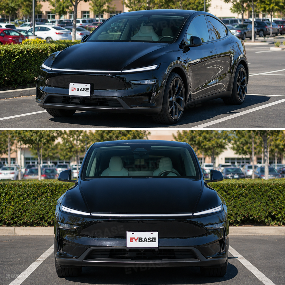 Model Y Juniper Performance Front License Plate Mount No Drill License Plate Holder Aluminum Alloy Bracket