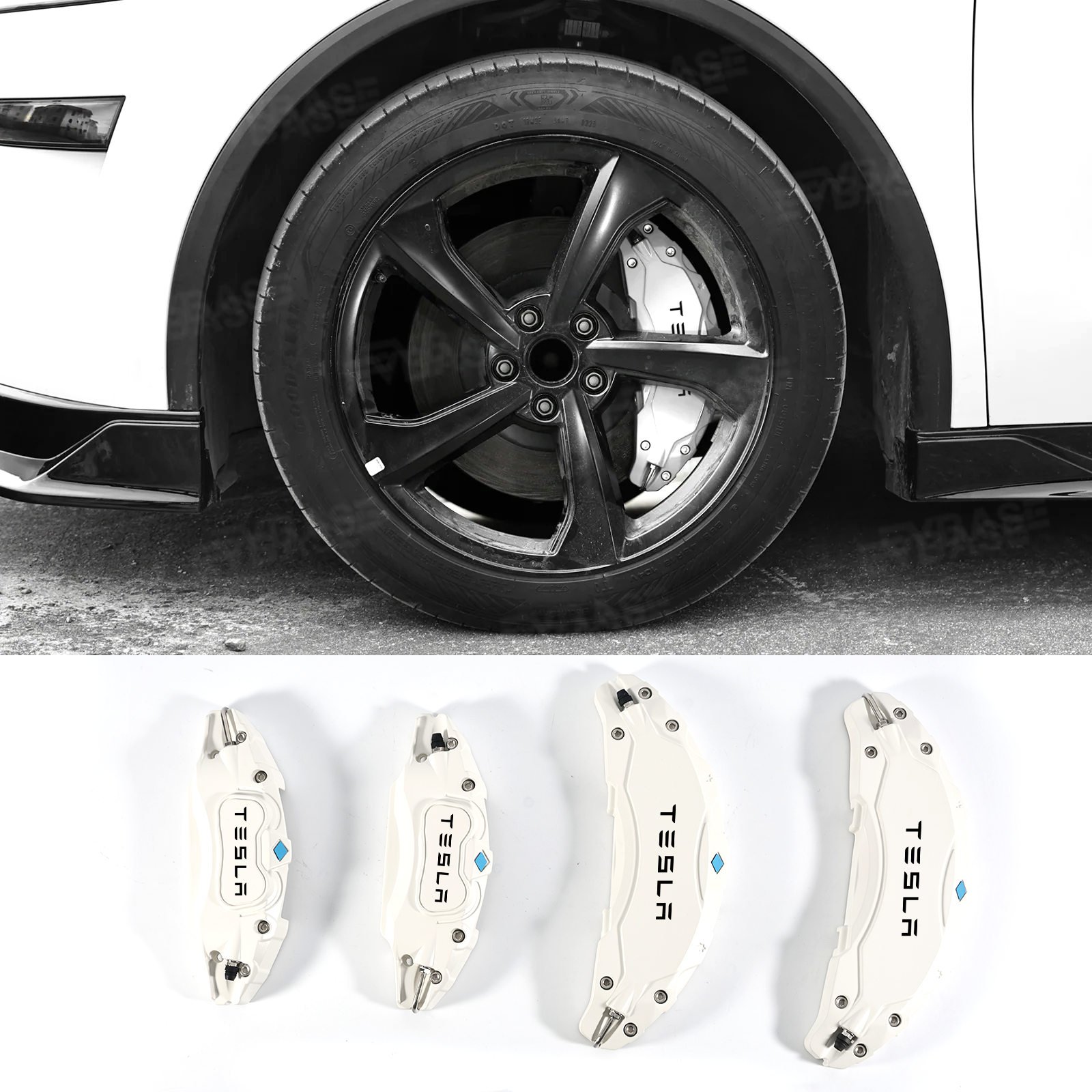 Model Y Juniper Brake Caliper Cover Set Performance Look Caliper Protector Precision Bolt-On