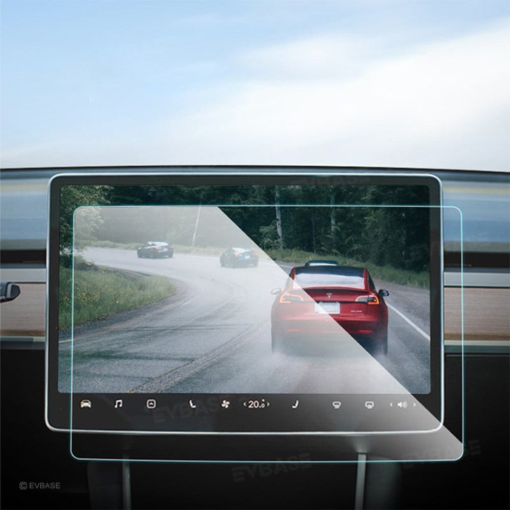 Model 3 Highland HD Tempered Glass Screen Protector Set for Front & Rear Displays