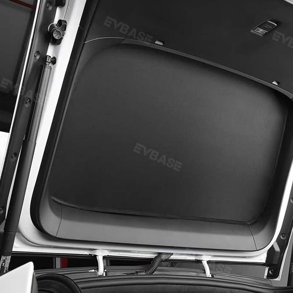 EVBASE Model X Sunshades Insulation Windshield Heatshield Glass Roof Skylight Shades Privacy Sun Visor For Tesla