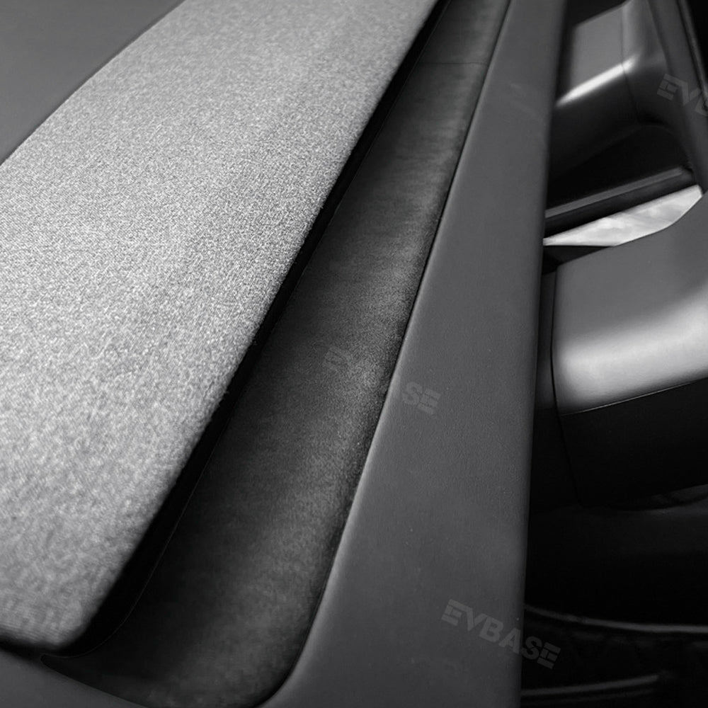 Model 3 Highland Alcantara Dashboard Air Outlet Cover Sticker Panel Trim Strip for Tesla
