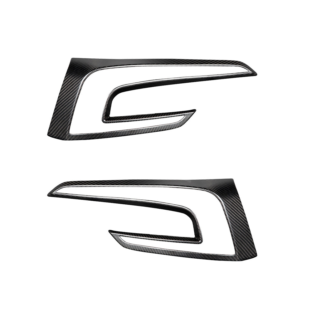 EVBASE Model 3 Highland Rear Tail Light Cover Real Carbon Fiber Overlays Frame Decorative Trim For Tesla