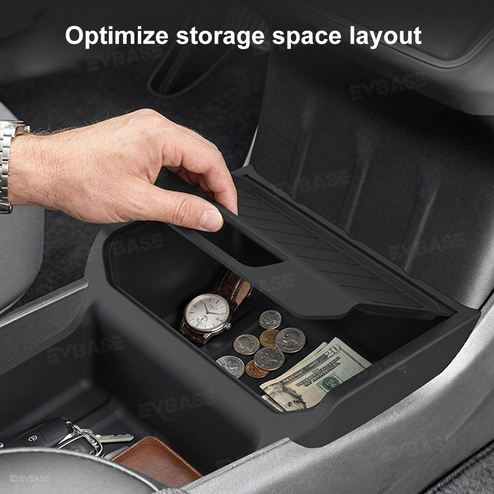 Model Y Juniper Standard Center Console Organizer Under Console Storage Tray for Tesla
