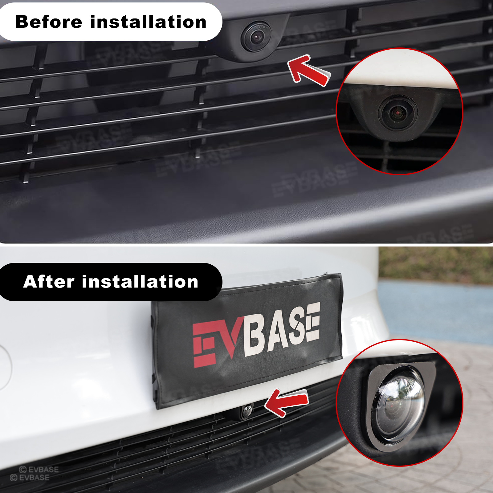 Model Y Juniper/ 3 Highland Front Camera Lens Guard Protective Cover HD Tempered Glass Protector