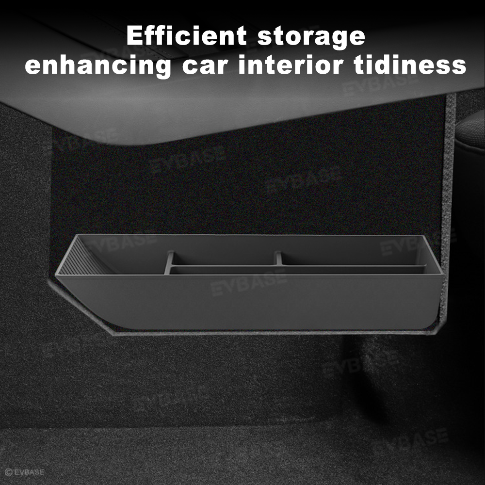 Model Y Juniper Center Console Storage Box Tesla Organizer Armrest Box Tray Silicone Liner