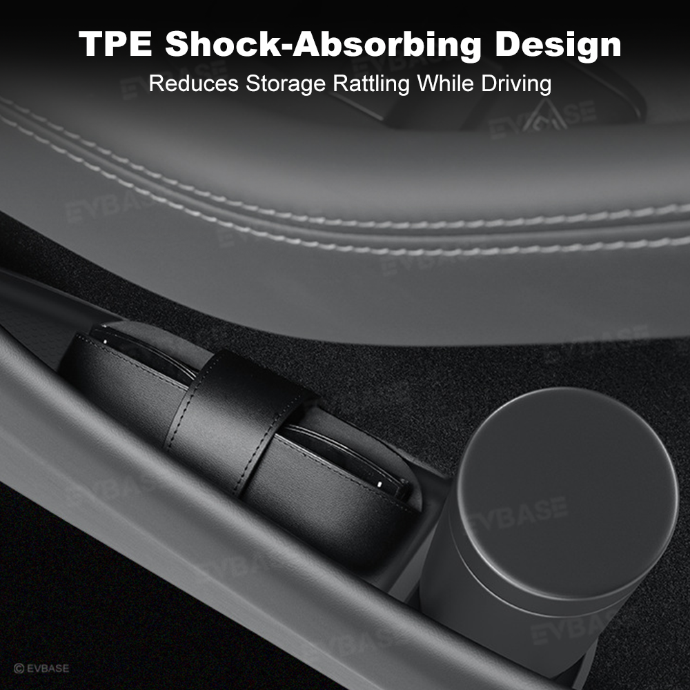 Model Y Juniper Door Side Pocket Storage Box Organizer Liners & Cup Holder Insert Pad