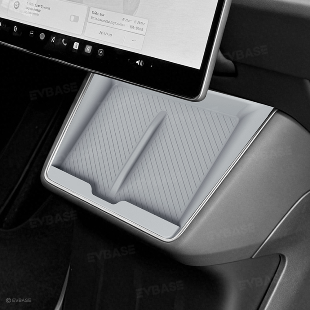 Model Y Juniper Standard Center Console Wireless Charging Silicone Mat Anti-Slip Charger Protector Pad