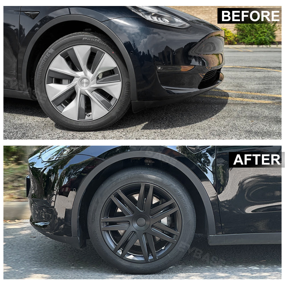 Model Y Wheel Covers 19 Inch ABS Hubcaps Rim Protector Gemini Wheel Caps for Tesla
