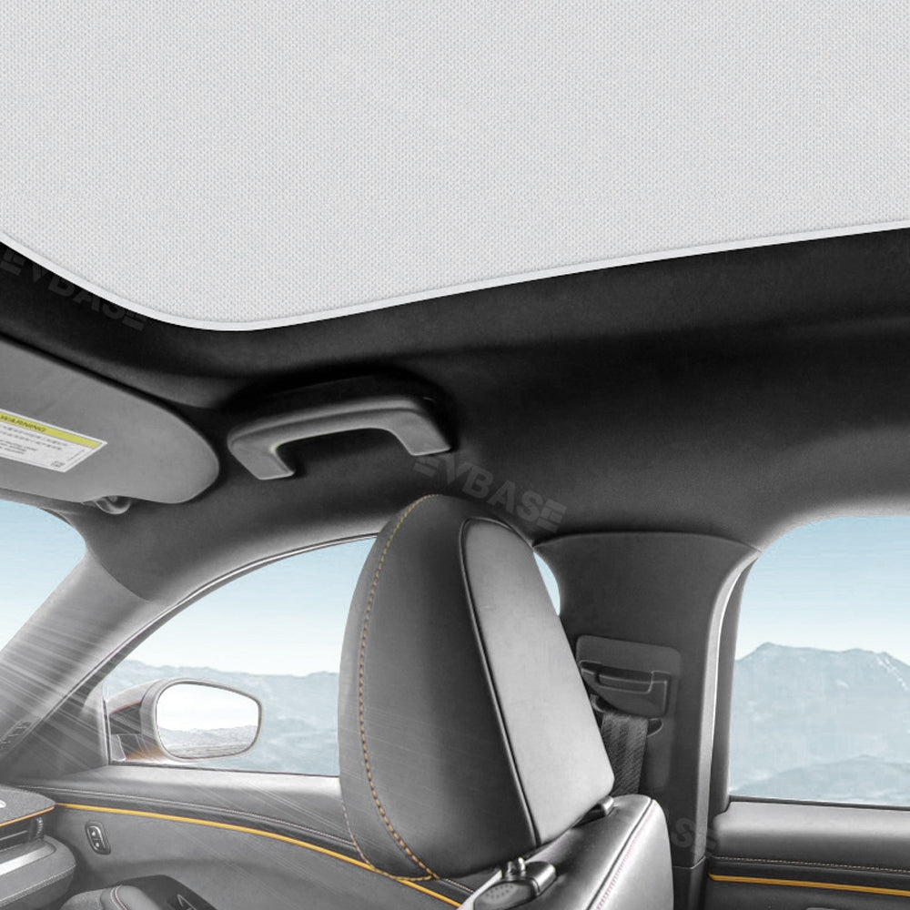 Glass Roof Sunshade for Ford Mustang Mach-E Sunroof Sun Visor Windshield Window Sun Shade Umbrella Heat Shield Cover