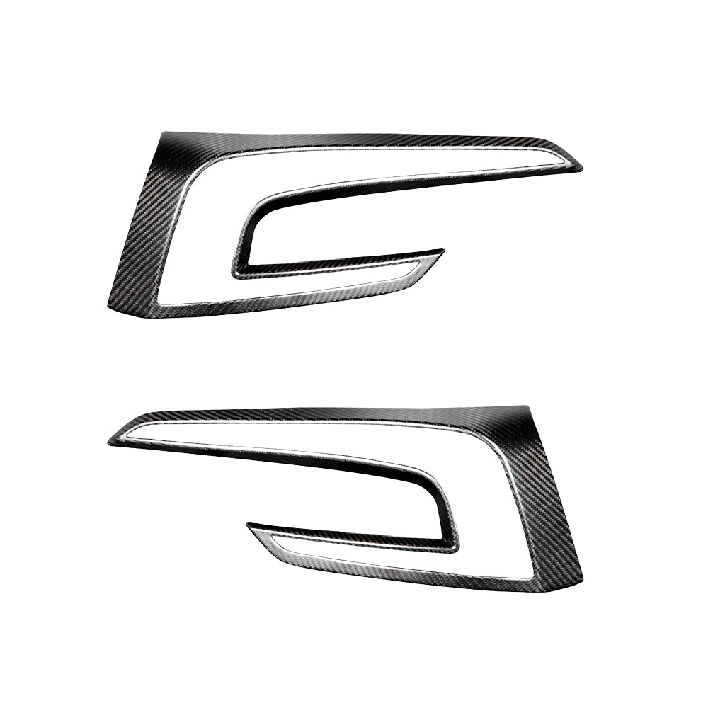 EVBASE Model 3 Highland Rear Tail Light Cover Real Carbon Fiber Overlays Frame Decorative Trim For Tesla