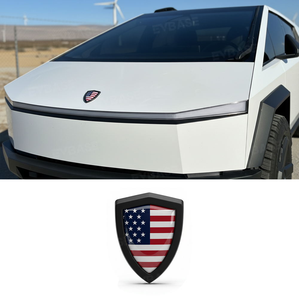 Cybertruck Front Hood Emblem Aggressive Style 3D Waterproof Logo Badge