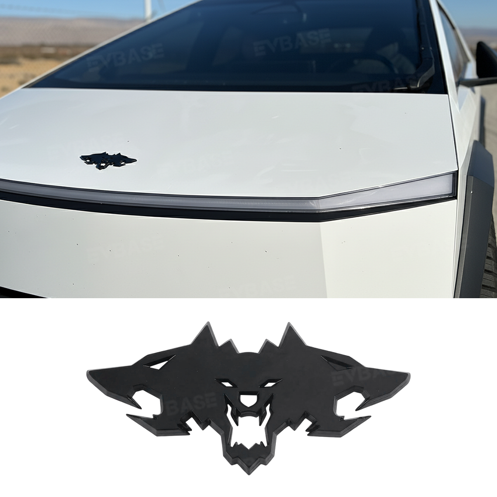 Cybertruck Front Hood Emblem Aggressive Style 3D Waterproof Logo Badge