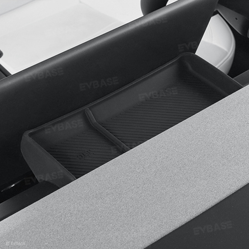 Model Y Juniper Dashboard Display Back Storage Tray Silicone Storage Box Tesla Organizer