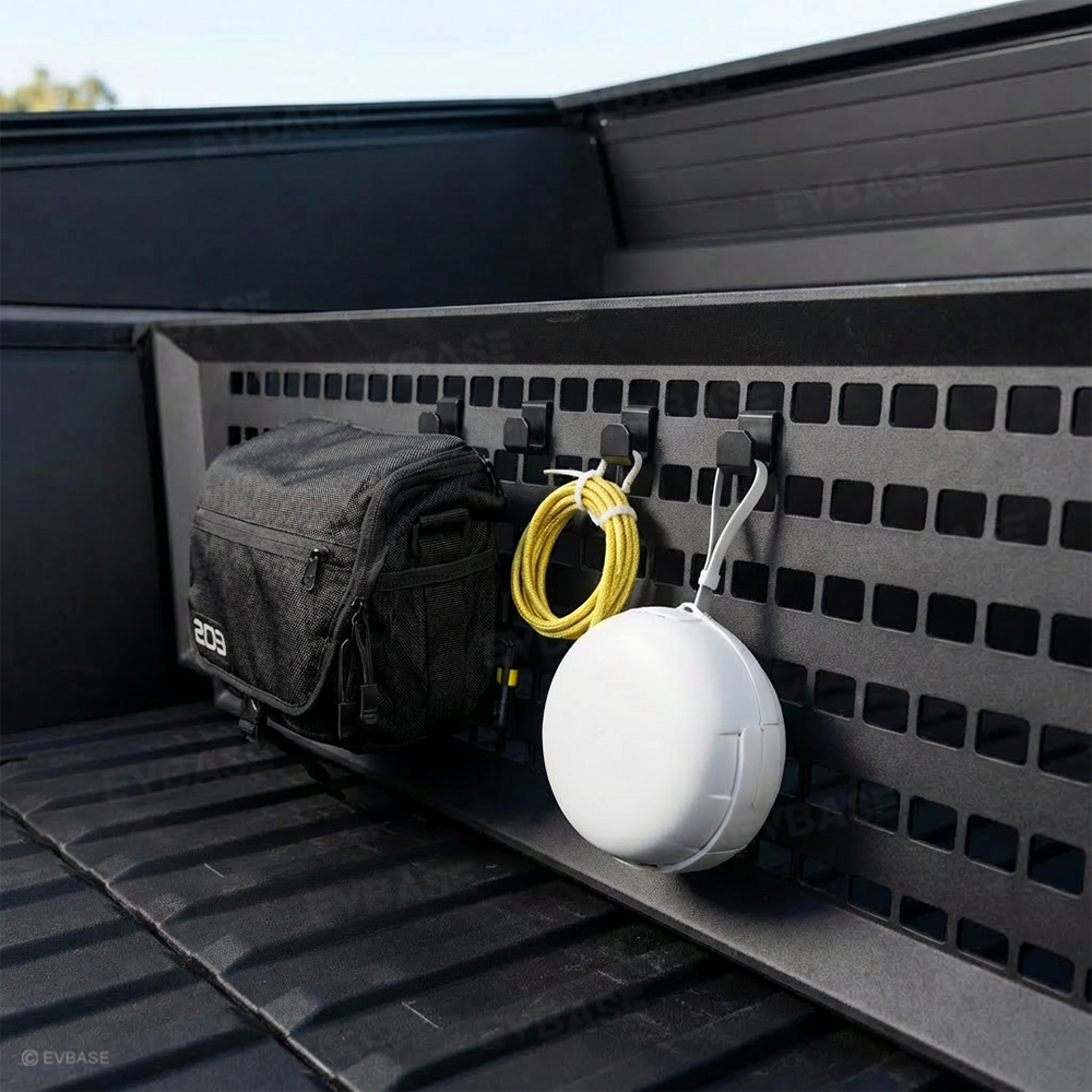 Cybertruck Molle Panel Hooks Vault Cargo Divider Grocery Bag Hanger Hooks