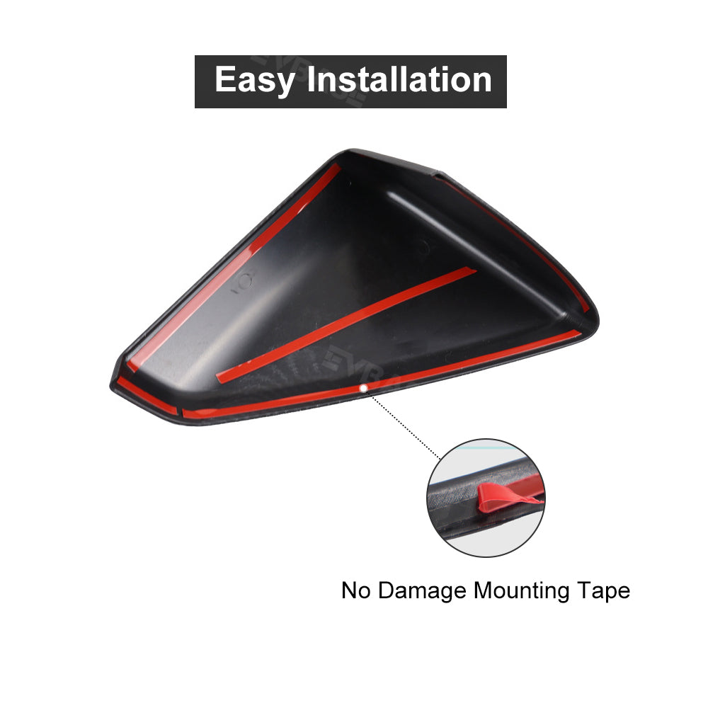 Cybertruck Side View Mirror Cover ABS Trim Door Side Mirror Overlays for Tesla