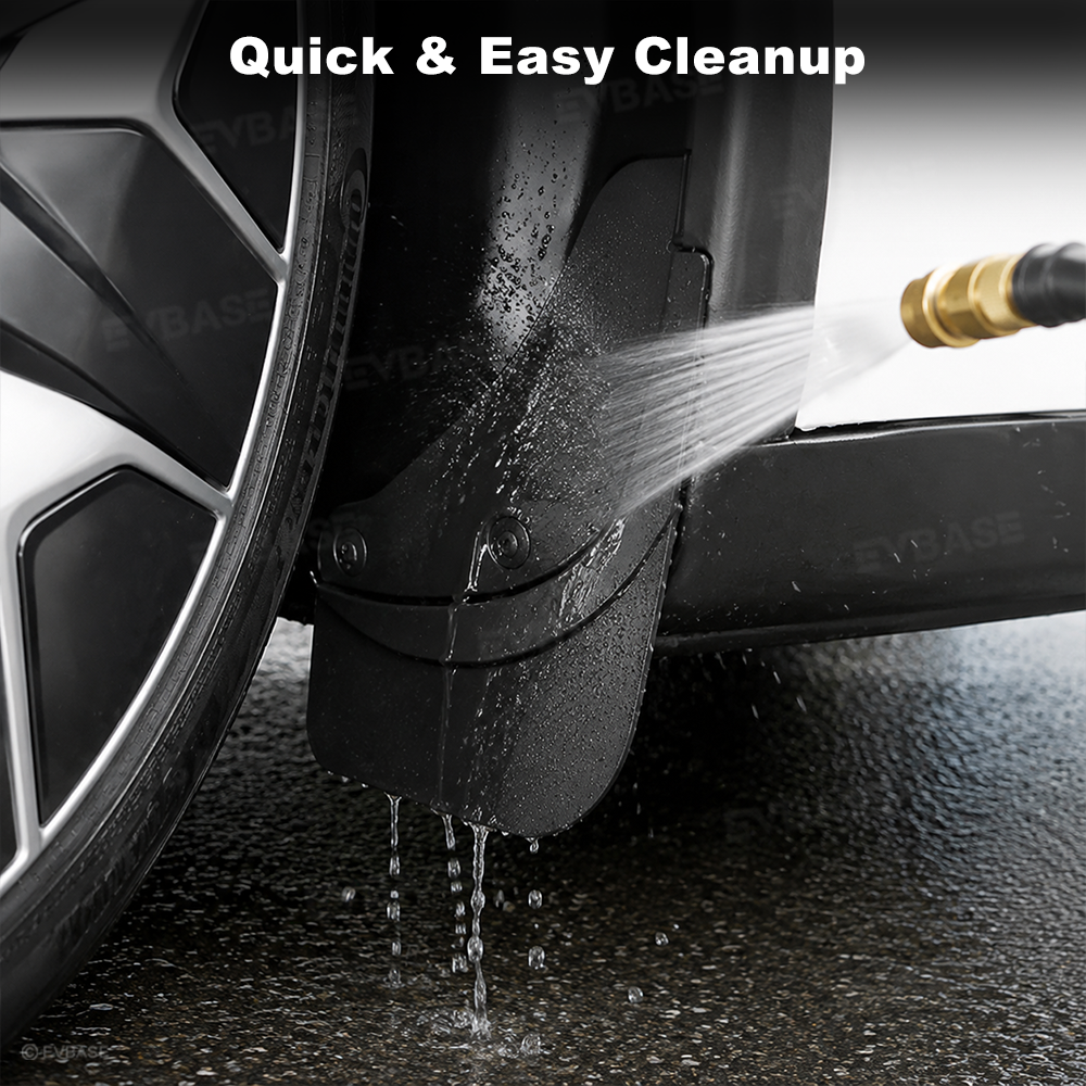 Model Y L Mud Flaps Front & Rear No-Drilling Splash Guards All-Weather Protection