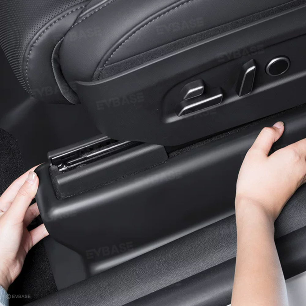 Model Y L Seat Slide Rail Anti-Kick Guard Under-Seat Full Coverage Protector Pad