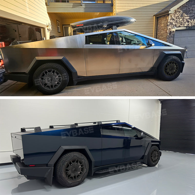 Upgrade Cybertruck Center Wheel Caps Heptagon Hub Covers Lug Nut Covers Tesla Accessories EVBASE