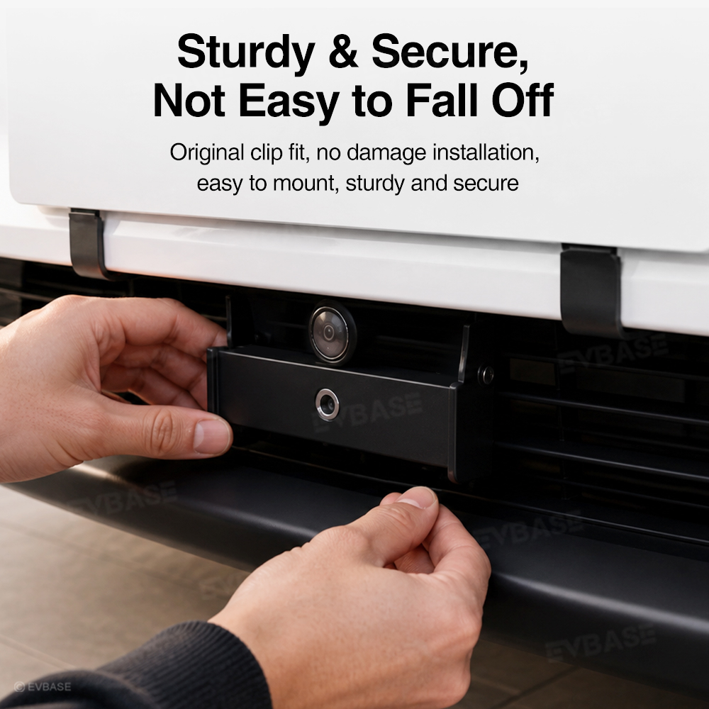 Model Y Juniper Performance Front License Plate Mount No Drill License Plate Holder Aluminum Alloy Bracket