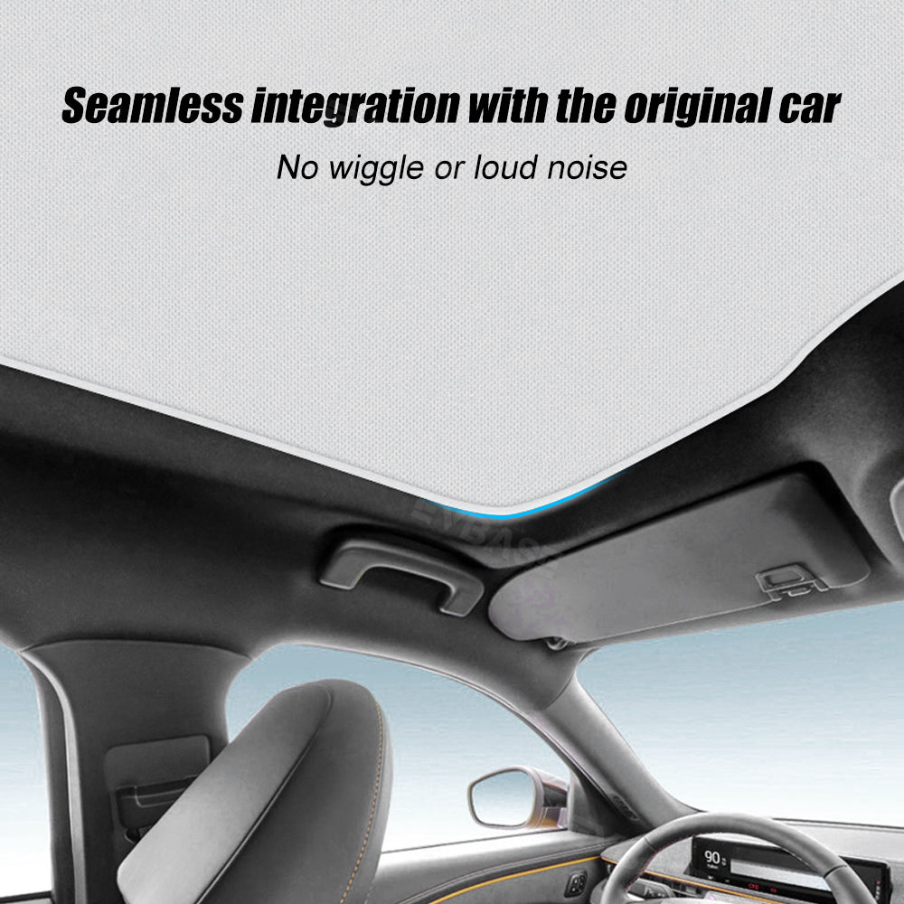 Glass Roof Sunshade for Ford Mustang Mach-E Sunroof Sun Visor Windshield Window Sun Shade Umbrella Heat Shield Cover