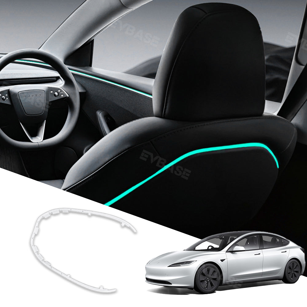 Tesla Model 3 Highland/ Y Juniper Backseat Ambient Lights Car Neon Light Interior EVBASE