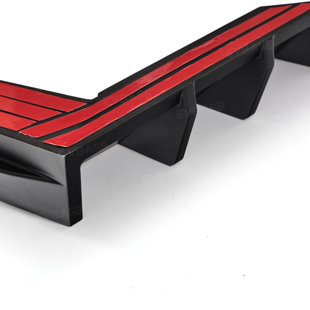 Cybertruck Rear Diffuser ABS Rear Bumper Lip Side Splitter Extension for Tesla