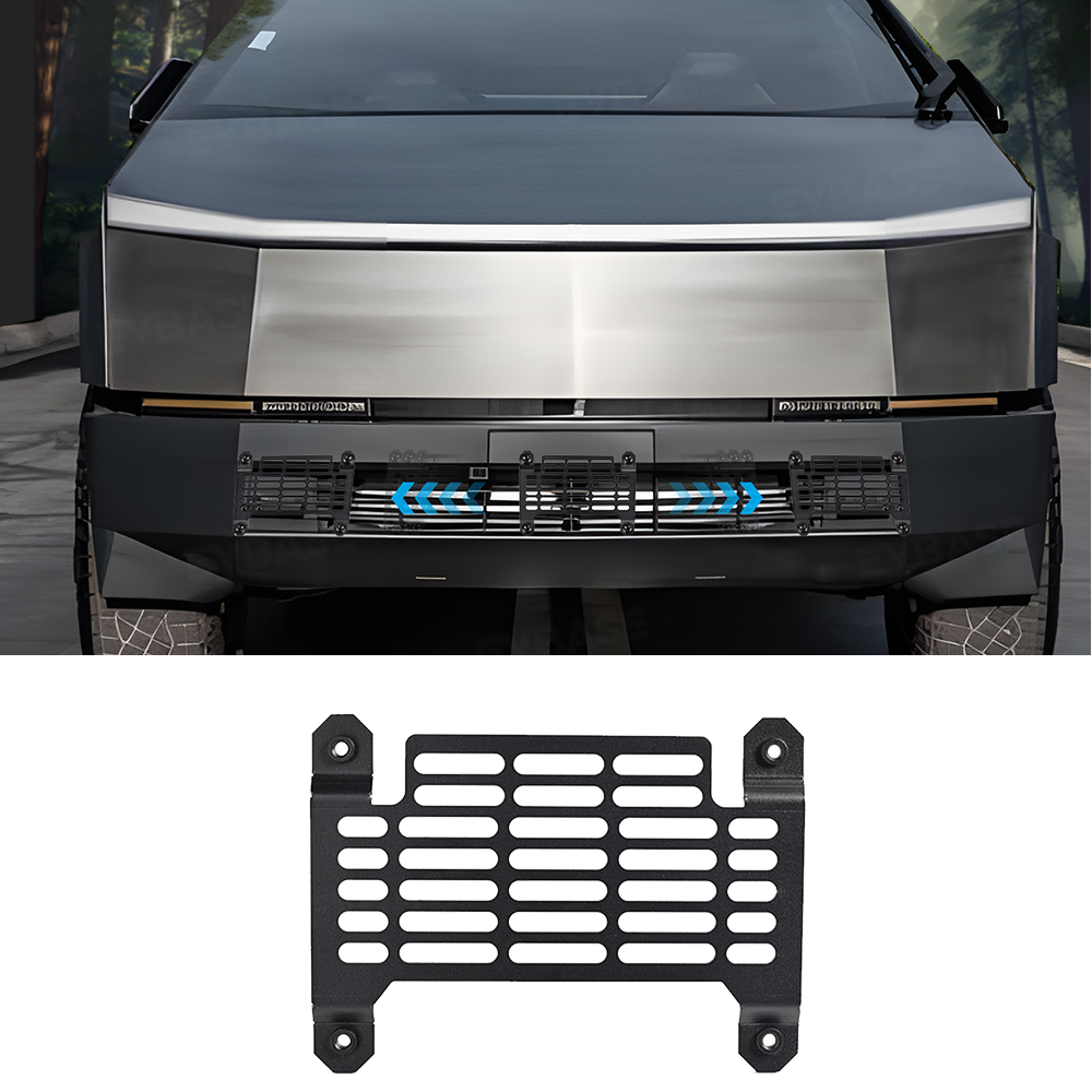 Cybertruck License Plate Holder Adjustuable Aluminum Alloy License Plate Frame Bracket Bolt-on Mount