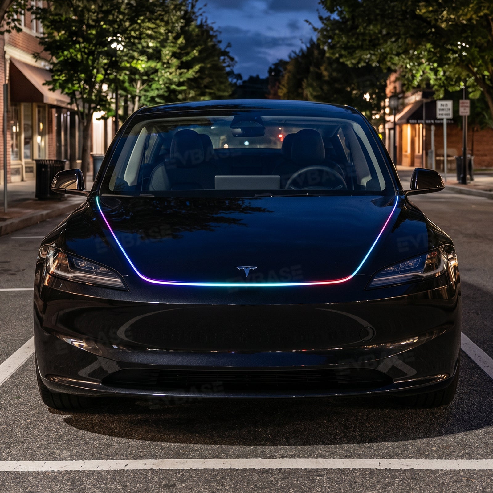 Model Y Juniper /3 Highland Front Hood RGB Ambient Lighting LED Light Strip with Smart App Control