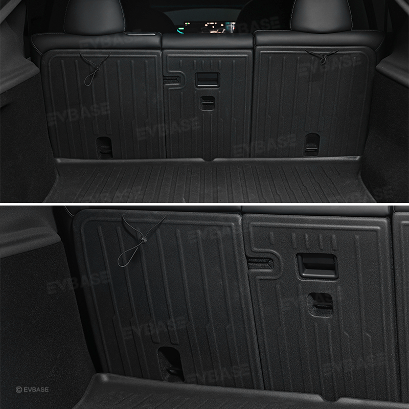 Model Y Juniper Floor Mat TPE Anti-Slip Trunk Mat Cargo Liner Back Seat Cover All Weather Protection