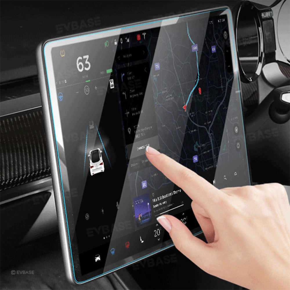 Model 3 Highland HD Tempered Glass Screen Protector Set for Front & Rear Displays