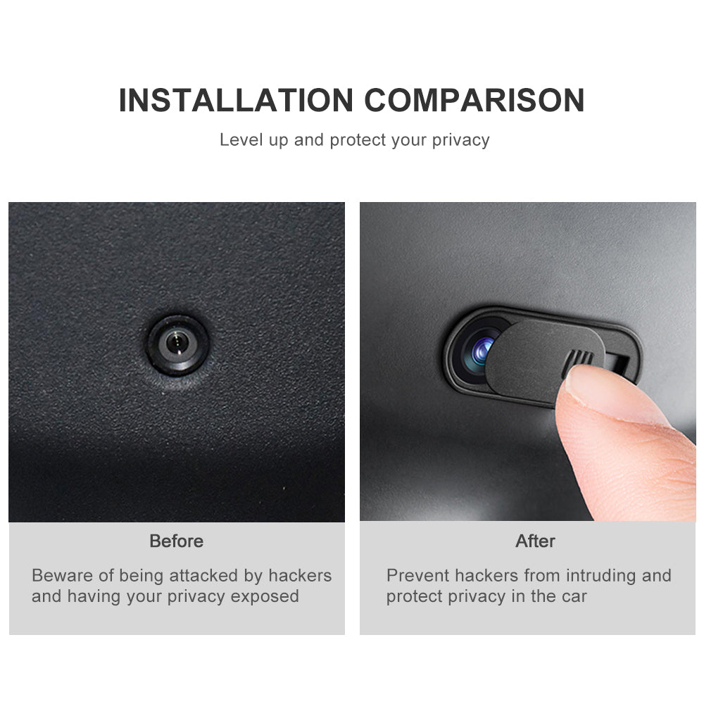 Model 3 Y X S Car Camera Privacy Protection Cover Sticker for Tesla Interior Accessories