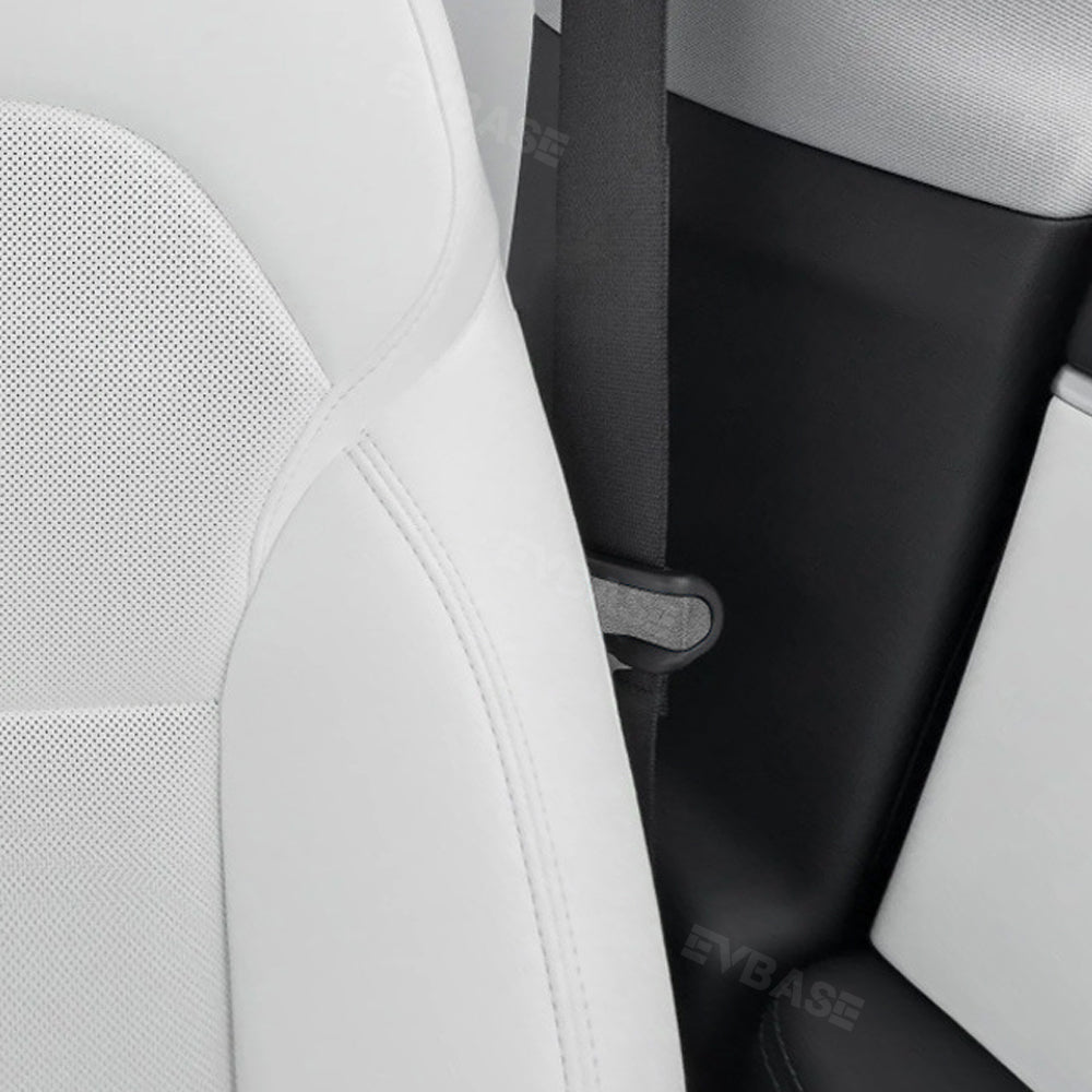 Model 3 Highland Real Alcantara Seat Belt Fascia Cover for Tesla