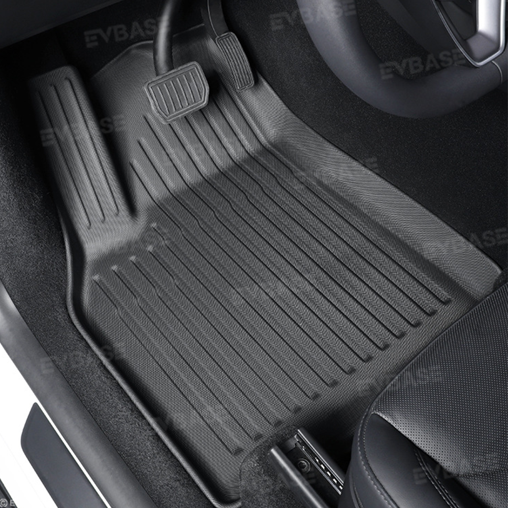 Model Y Juniper Floor Mat TPE Anti-Slip Trunk Mat Cargo Liner Back Seat Cover All Weather Protection
