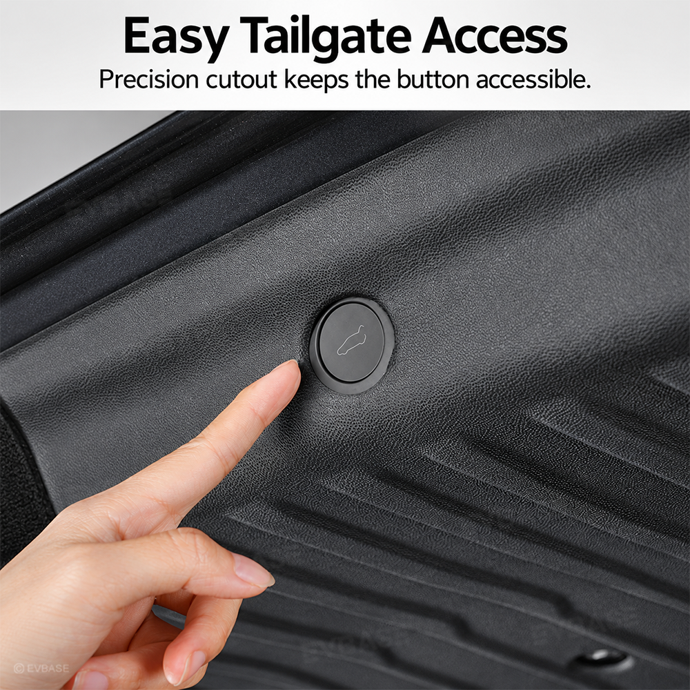 Model Y L Trunk Tailgate Protector TPE Rear Tailgate Cargo Liner Protective Mat