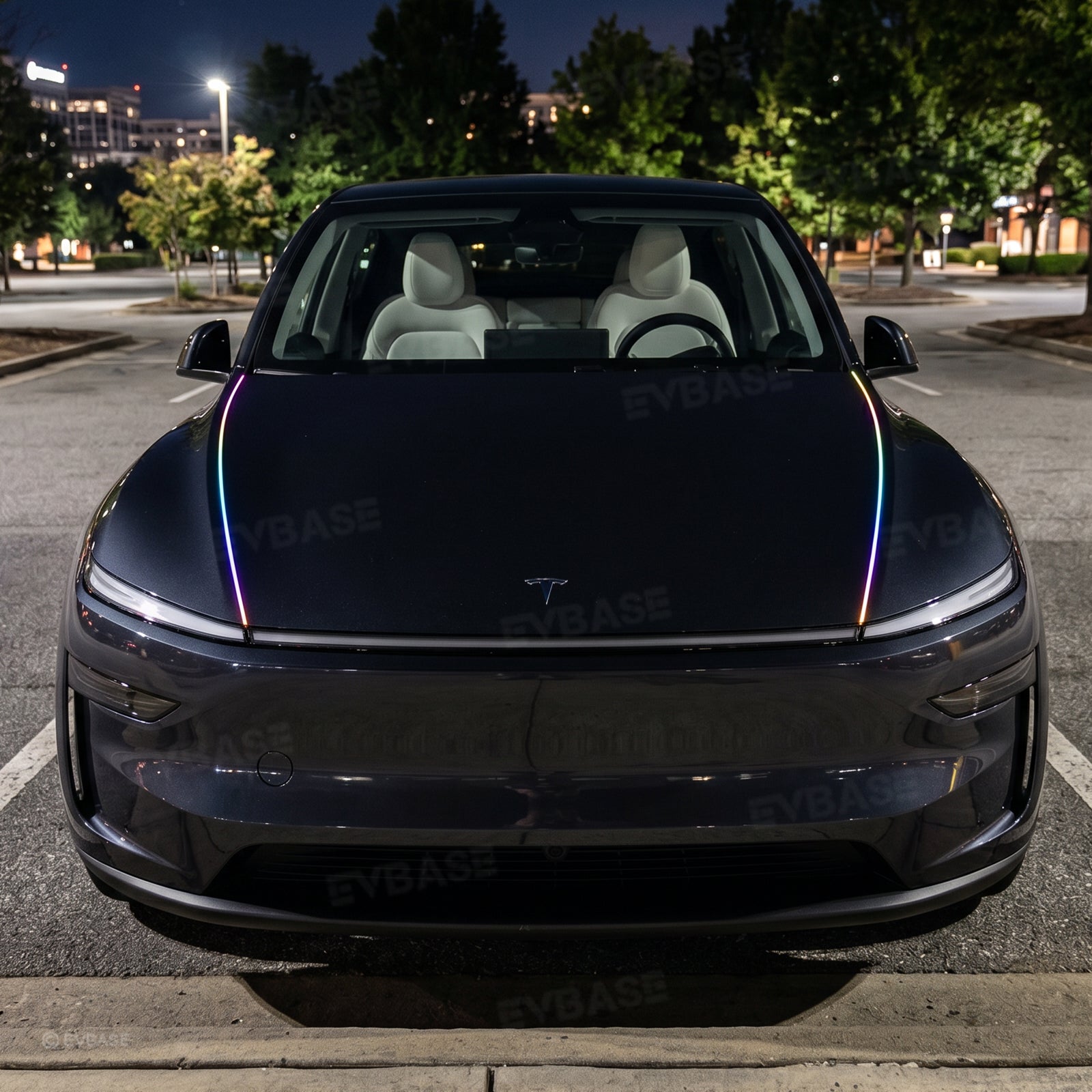 Model Y Juniper /3 Highland Front Hood RGB Ambient Lighting LED Light Strip with Smart App Control