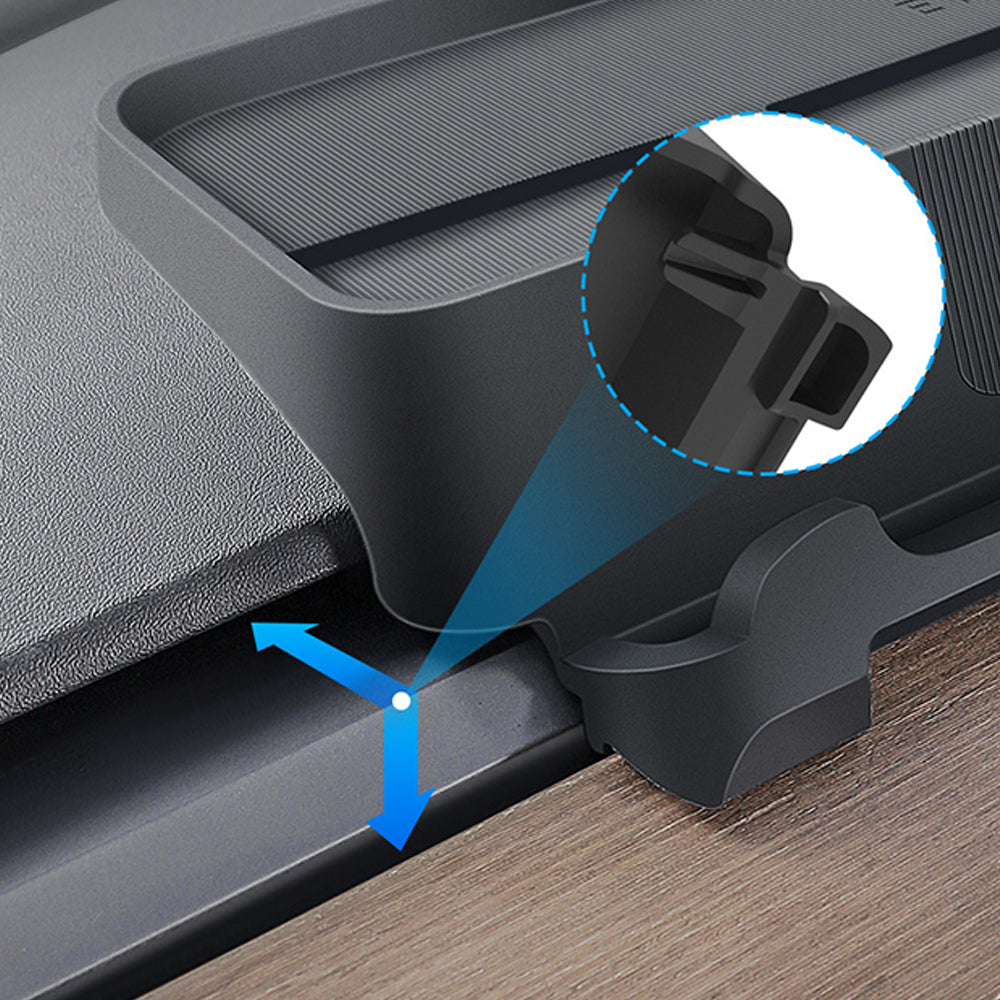 Tesla Model 3 Y Organizer Behind Screen Storage Box Dashboard Hidden Tray Non-Slip Sunglasses Holder