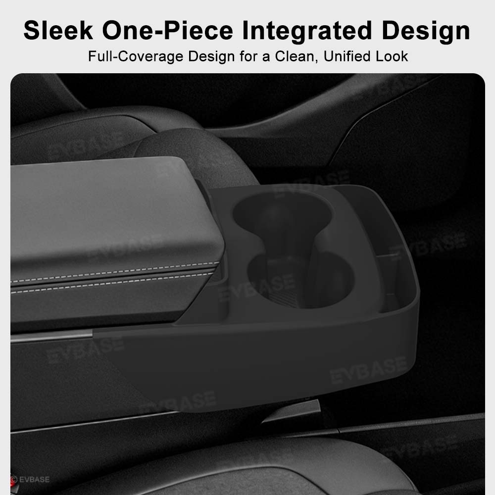 Model Y Juniper Standard Center Console Silicone Integrated Cup Holder