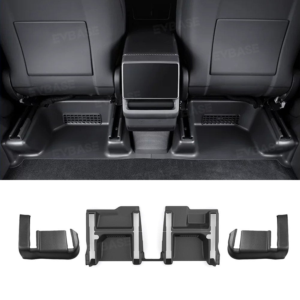 Model Y L Seat Slide Rail Anti-Kick Guard Under-Seat Full Coverage Protector Pad