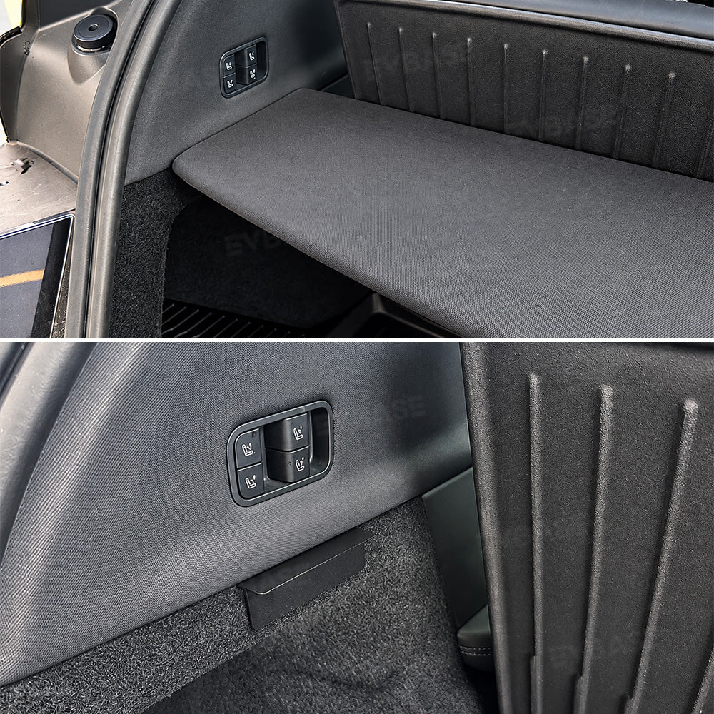 Model Y L Trunk Retractable Cargo Cover Luggage Cargo Privacy Shield Parcel Shelf