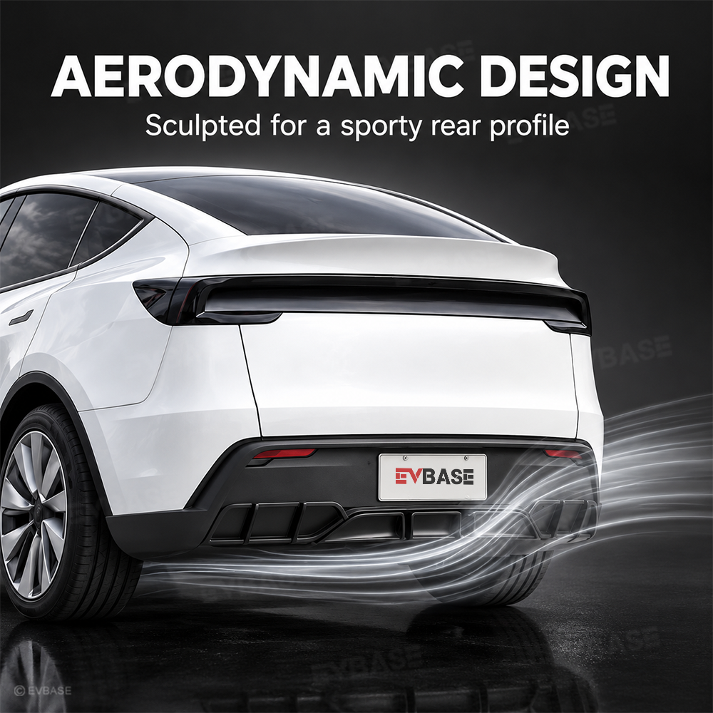 Model Y Juniper Rear Diffuser 2.0 ABS Sporty Style Lower Bumper Lip