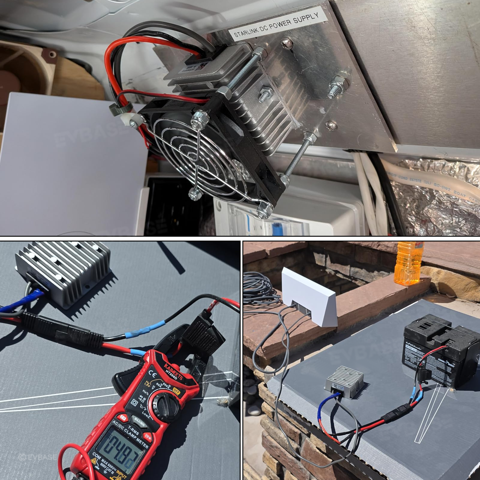 Starlink Gen 3 Power Cord 12V/24V to 57V 4.5A Converter for Starlink Gen 3 Router 12V (10-36V) Step-Up Power Adapter DC Male Plug Cable