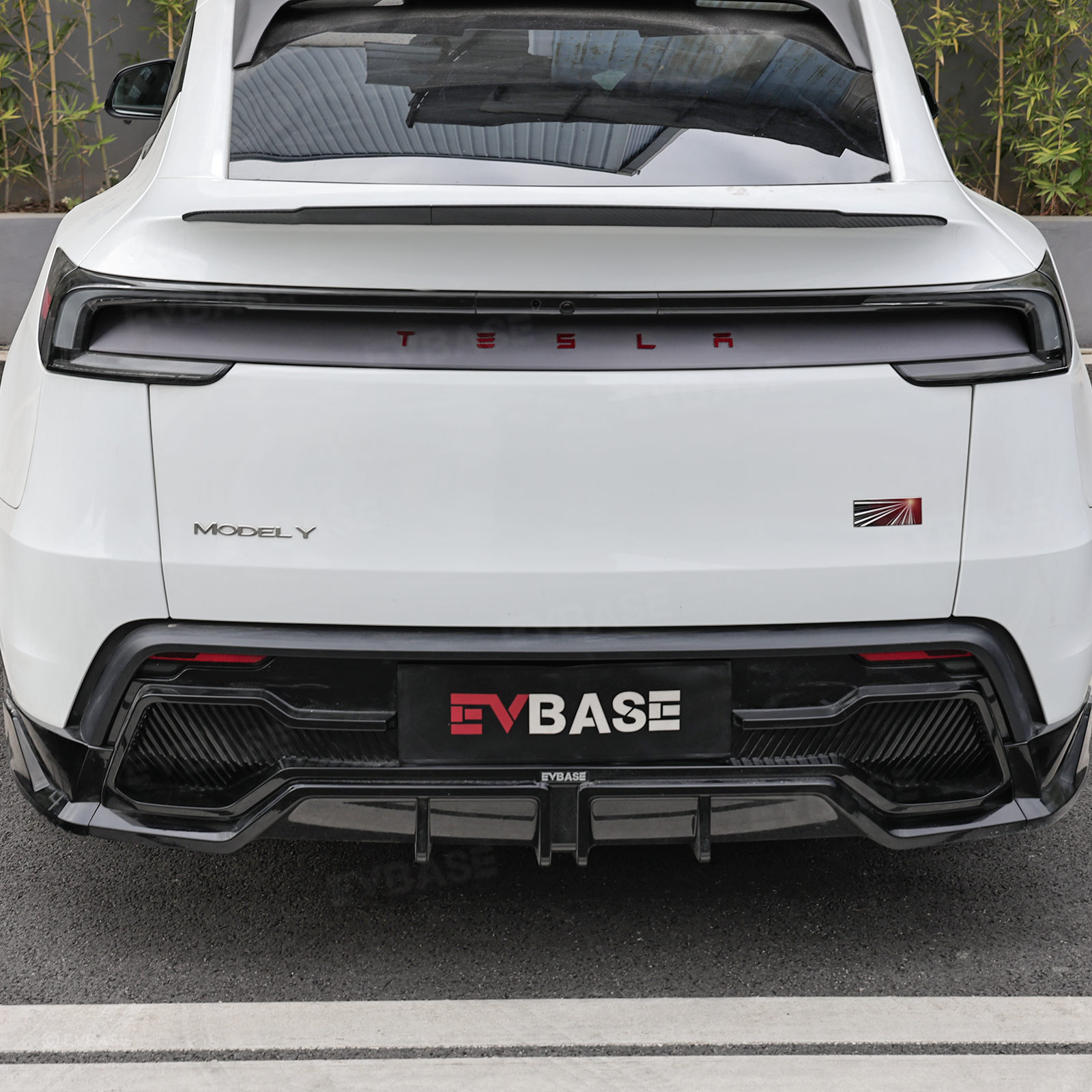 Model Y Juniper Rear Spoiler Wing ABS Aerodynamic Rear Trunk Lip Spoiler for Tesla