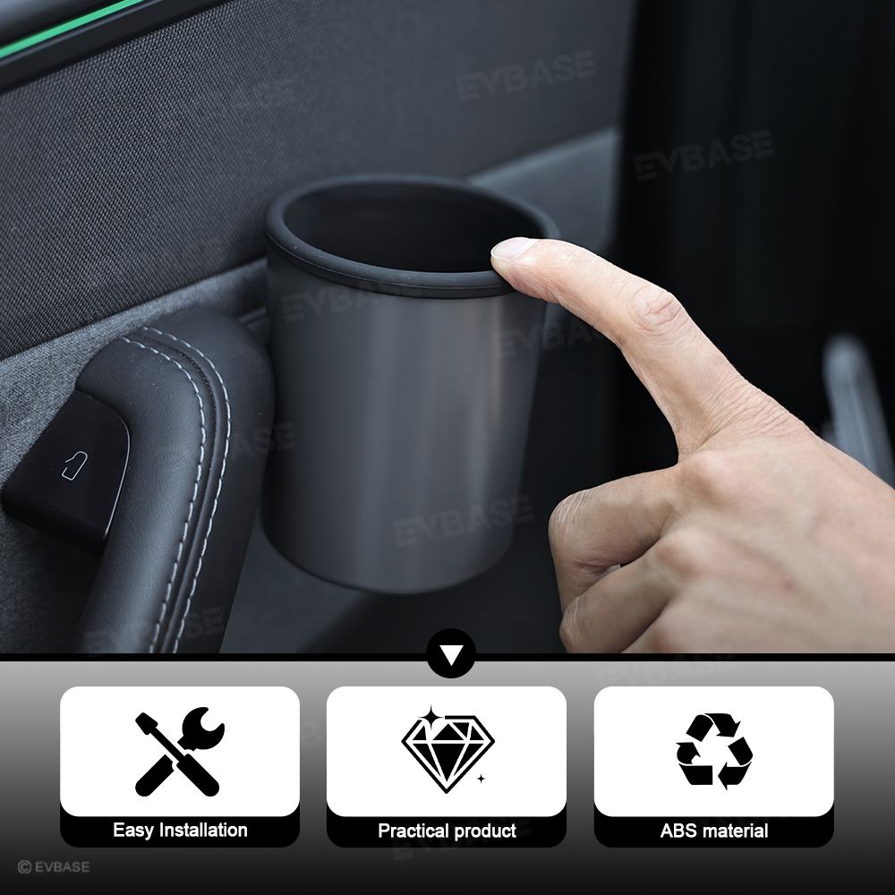 Model Y Juniper/ 3 Highland ABS Side Door Cup Holder Special Storage Drink Holder 4PCS