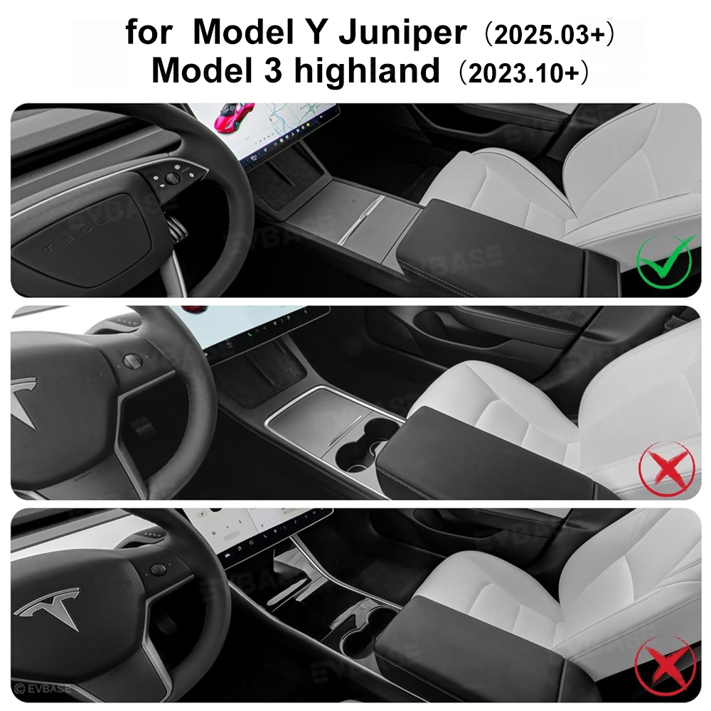 Model Y Juniper/ 3 Highland Center Console Wrap Silicone Protective Cover