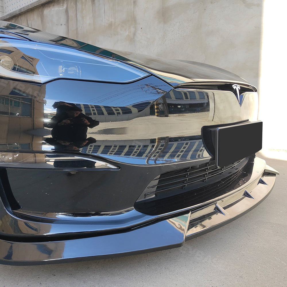 Model S Front Bumper Lip ABS Splitter Performance Spoiler Racing Style For Tesla