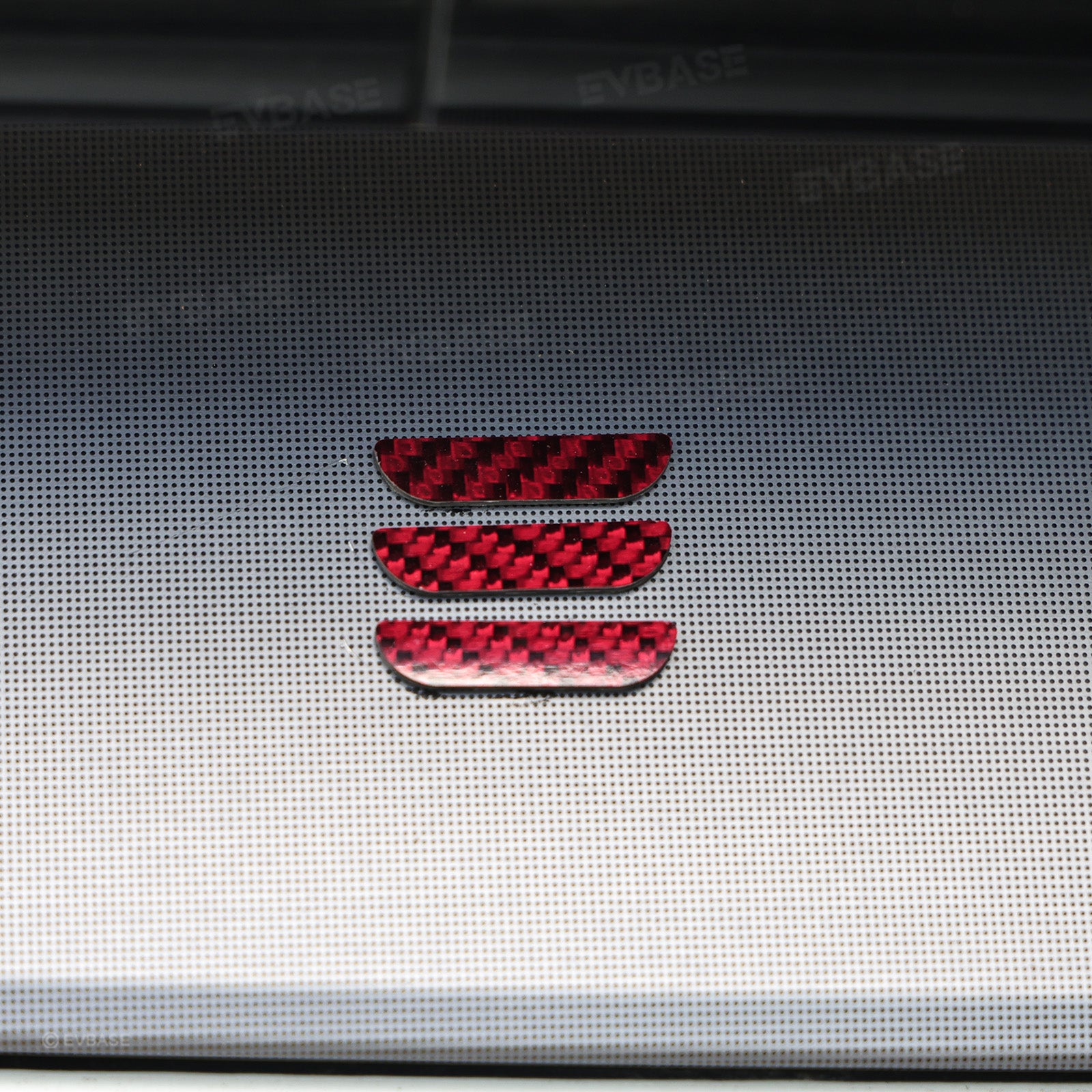 Model Y Juniper/ 3 Highland T-E-S-L-A Lettering Tailgate Emblem Decal Real Carbon Fiber Logo