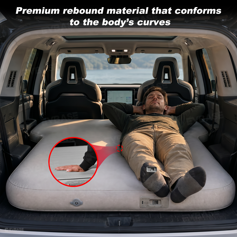 Air Mattress for Rivian R2 Inflatable Camping Bed Rear Trunk Travel Accessories