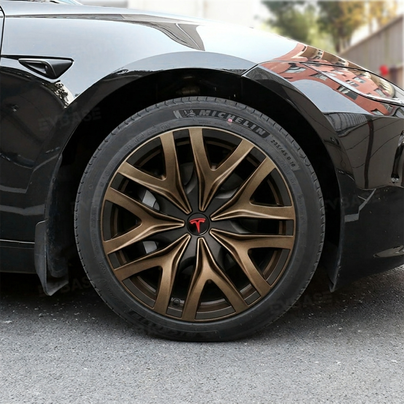 Model 3 Highland Wheel Covers 18" Photon Wheels Hubcaps Inspired By Model Y Performance