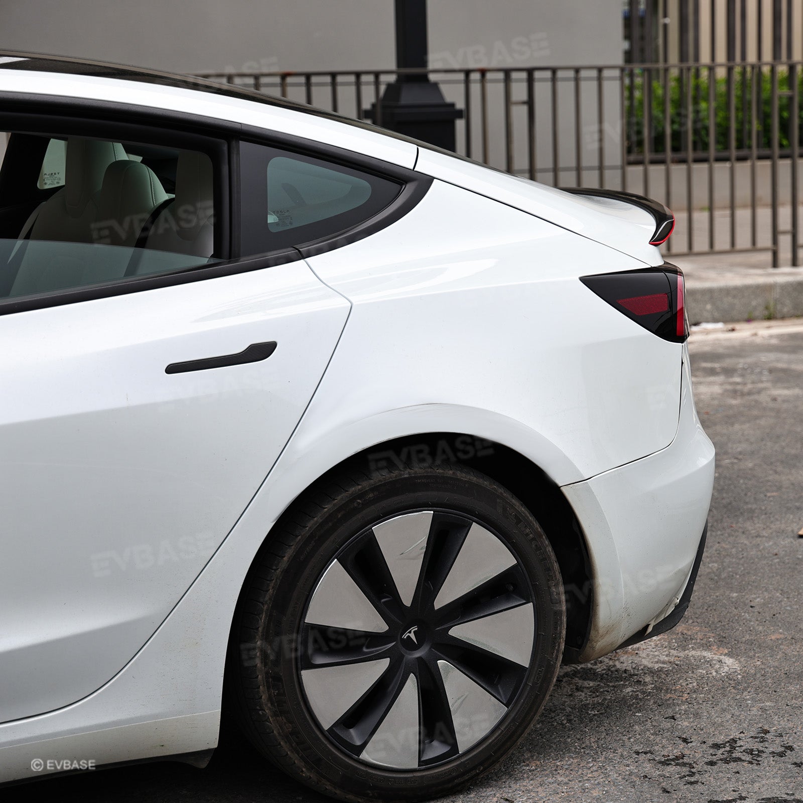 Carbon Fiber Rear Wing Spoiler for Model 3 Highland/ Y Juniper with Performance Style Redline Rear Trunk Spoiler